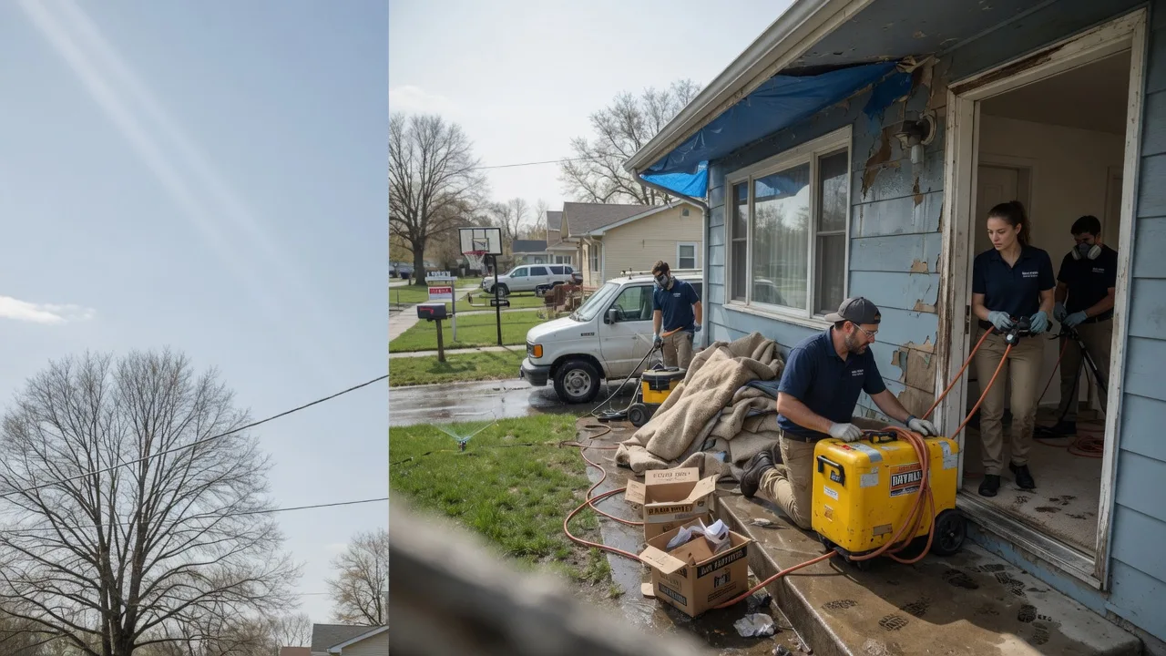 Basement Flood Cleanup in Okeene, OK near me